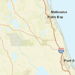 Florida Street Map