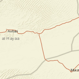 Murzuq District Street Map