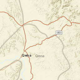 Qena Street Map