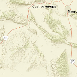 Coahuila de Zaragoza Street Map