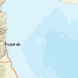 Fujairah Street Map