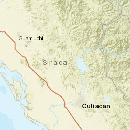 Sinaloa Street Map
