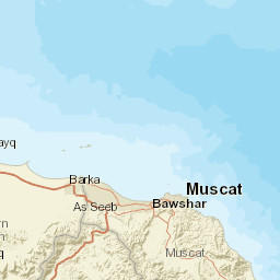 Muscat Street Map