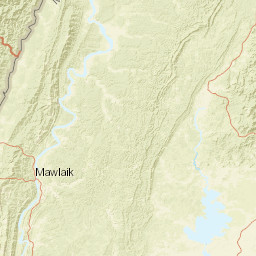 Sagaing Region Street Map