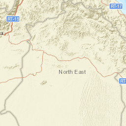 Ash Sharqiyah Region Street Map