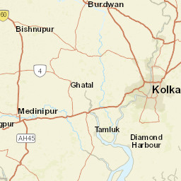West Bengal Street Map