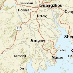 Macau S.A.R. Street Map