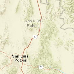 San Luis Potosí Street Map