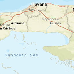Havana Province Street Map