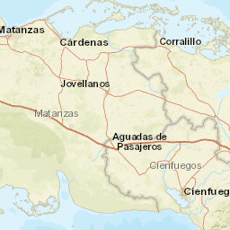 Cienfuegos Province Street Map