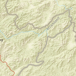 Luang Namtha Province Street Map