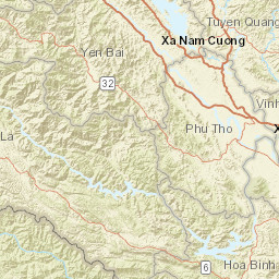 Phú Thọ Street Map