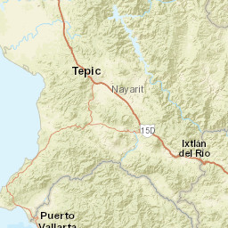 Nayarit Street Map