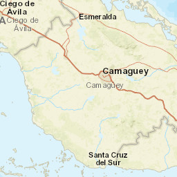 Ciego de Ávila Province Street Map