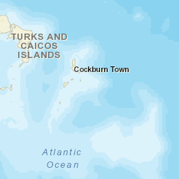 Turks And Caicos Islands Street Map