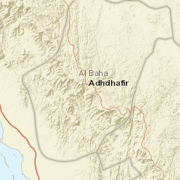 Al Bahah Street Map