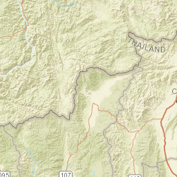 Chiang Rai Street Map