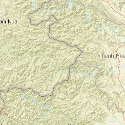 Houaphanh Province Street Map
