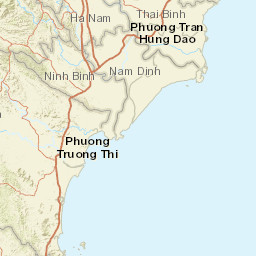 Thái Bình Street Map