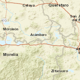 Querétaro Street Map