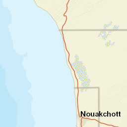Nouakchott-Ouest Street Map