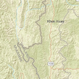 Kayah State Street Map