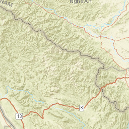 Xaisomboun Province Street Map