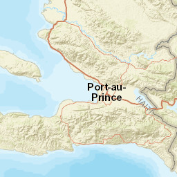 Haiti Street Map