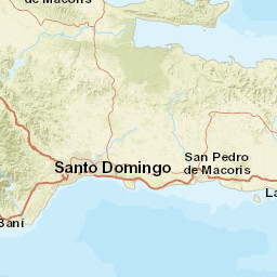 Monte Plata Province Street Map
