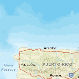 Puerto Rico Street Map