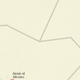 Hodh El Gharbi Street Map