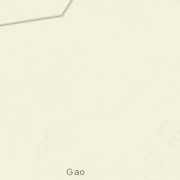 Gao Region Street Map