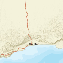 Dhofar Street Map