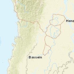 Ayeyarwady Region Street Map