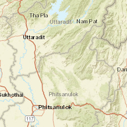 Phitsanulok Street Map