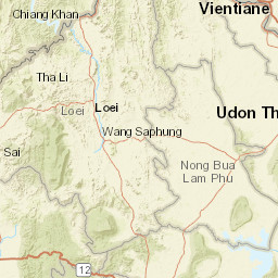 Nong Bua Lam Phu Street Map