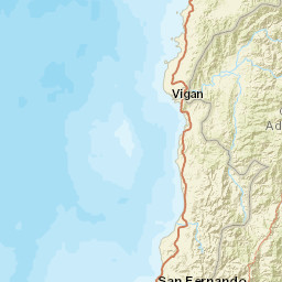 Ilocos Sur Street Map
