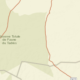 Niger Street Map