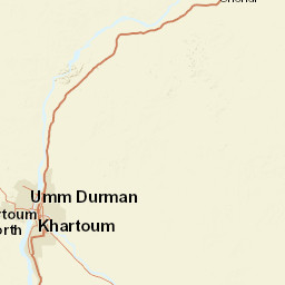 Khartoum Street Map