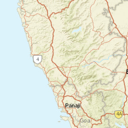 Goa Street Map