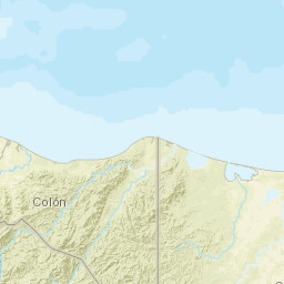 Gracias a Dios Department Street Map