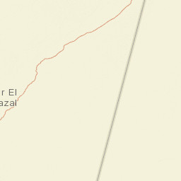 Bahr el Gazel Street Map