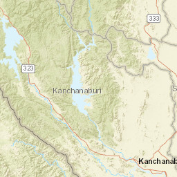 Kanchanaburi Street Map