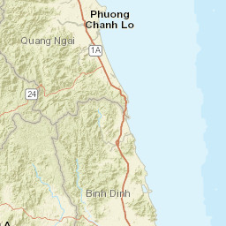 Bình Định Street Map