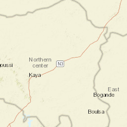 Centre-Nord Region Street Map