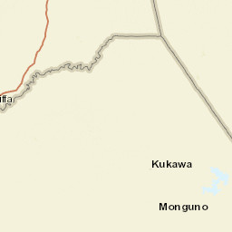 Diffa Region Street Map