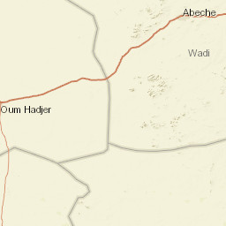 Ouaddaï Street Map