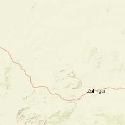 West Darfur Street Map