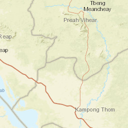 Cambodia Street Map