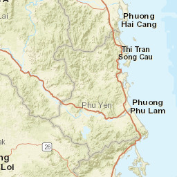 Phú Yên Street Map